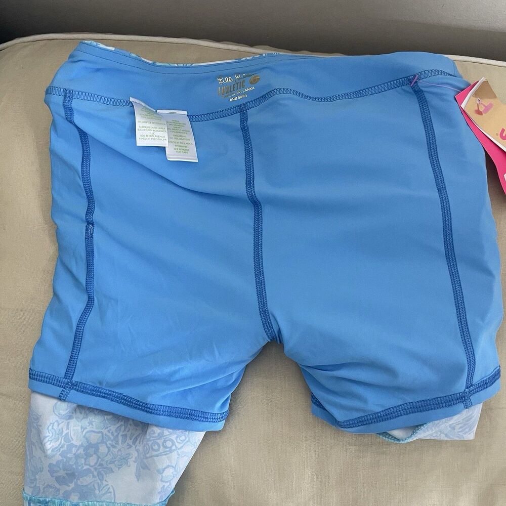 Lilly Pulitzer Luxletic | Daphne Skort UPF 50+ Toile Me About It Sz 0 - Picture 8 of 8